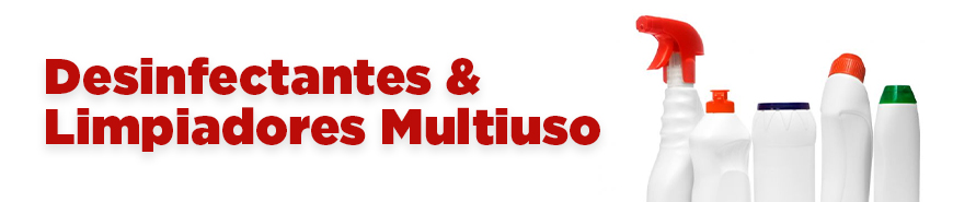 Desinfectantes, Limpiadores y Multiuso