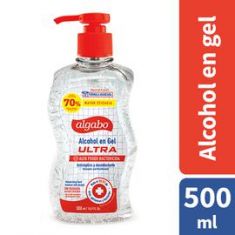 Alcohol En Gel Ultra Algabo 500Ml