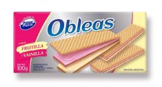 Obleas Duo Frutilla Y Vainilla Primer Precio 100Gr