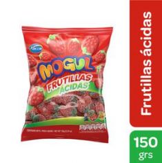 Gomitas Acidas De Frutilla Mogul 150Gr