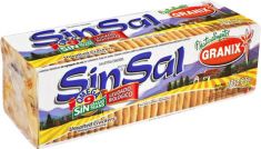 Galletitas Sin Sal Granix 185Gr