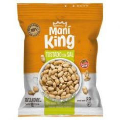 Maní Tostado Con Sin Sal King 120 Gr.