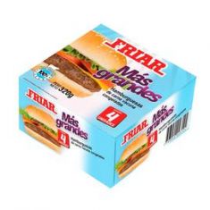 Hamburguesa 4X80gr- Friar 320Gr