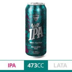 Cerveza Temple Wolf Ipa 473Ml Lata
