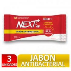 Jabón Antibacterial Next Ab 3X90gr