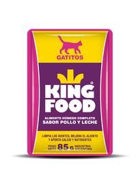 Alimento Húmedo Para Gatitos Pollo Y Leche King Food 85Gr