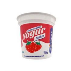 Yogur Batido Frutilla Gandara 160 Gr.