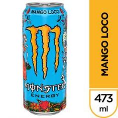 Bebida Energizante Mango Loco Monster 473Cc