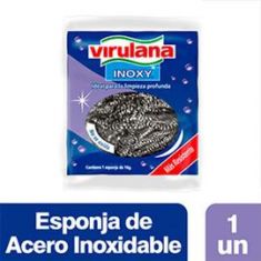 Esponja Inoxidable Virulana 1Un