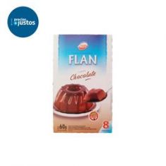 Flan Chocolate Sin Tacc