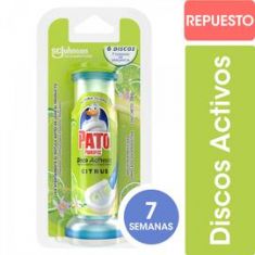 Discos Activos Adhesivo Citrus Pato Repuestos 36Ml