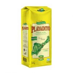 Yerba Mate Con Palo Suave Playadito 500Gr