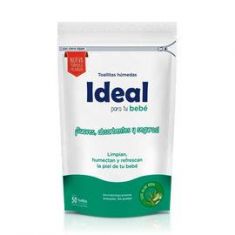 Toallitas Húmedas Aloe Vera Ideal 50Un