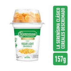 Yogur Descremado Con Cereales La Serenisima 157 Gr.