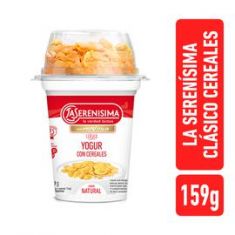 Yogur Entero Con Cereales La Serenisima 159 Gr.