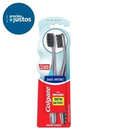 Cepillo Dental Antibacterial Para Adultos Colgate Natural 2Un