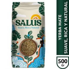 Yerba Mate Con Palo Natural Salus 500Gr