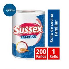 Rollo De Cocina Familiar 200 Paños Sussex 1Un