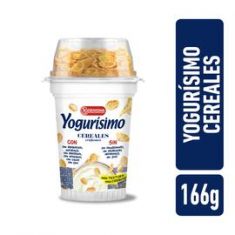 Yogur Con Cereales Azucarado Yogurisimo 166 Gr.