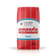 Yerba Mate Con Palo Suave Amanda 1Kg