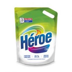 Líquido Para Lavar Ropa Héroe En Doy Pack 3Lt