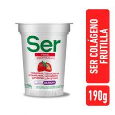 Yogur Descremado Firme Frutilla Ser 190 Gr.