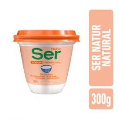 Yogur Descremado Natural Ser 300 Gr.