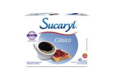 Edulcorante Clásico Zinc Sucaryl 40 Sobres