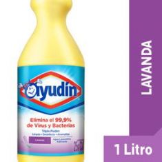 Lavandina Lavanda Triple Poder Ayudin 1 Lt.