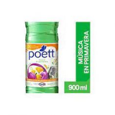 Limpiador Líquido Desinfectante Música Primavera Poett 900 Ml.