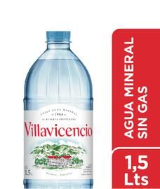 Agua Mineral Sin Gas Villavicencio 1500Cc