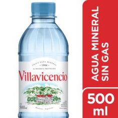 Agua Mineral Sin Gas Villavicencio 500Cc