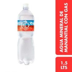 Agua Mineral Eco De Los Andes Con Gas 1,5L