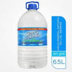 Bidón Agua Mineral Sierra De Los Padres 6500 Ml.