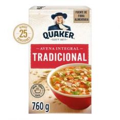 Avena Integral Tradicional Quaker 760 Gr.
