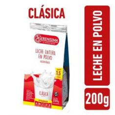 Leche En Polvo Entera La Serenisima 200 Gr.