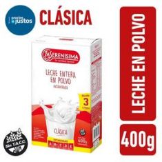Leche En Polvo Entera La Serenisima 400 Gr.
