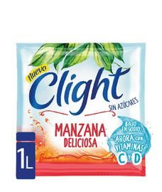 Jugo En Polvo Manzana Deliciosa Vitamina C+D Clight 7 Gr.