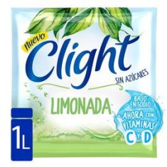 Jugo En Polvo Limonada Vitamina C + D Clight 8 Gr.
