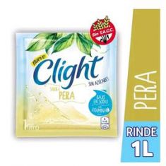 Jugo En Polvo Pera Vitamina C + D Clight 7 Gr.