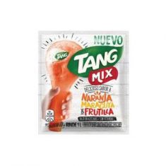 Jugo En Polvo Tang Naranja - Frutilla Vitaminas C+D X 18 Grs.