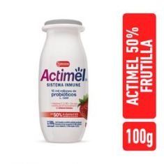 Actimel Frutilla 100 Gr
