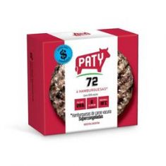 Hamburguesas Clasica 4X72