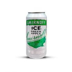 Vodka Ice Greenapple Lata Smirnoff 473 Ml.