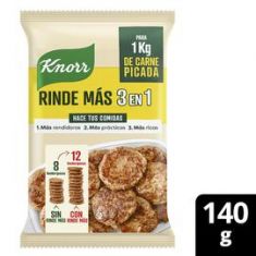 Premezcla Rinde Más 3 En 1 Knorr 140 Gr.
