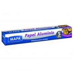 Papel Aluminio X 5 M Mapa 1 Un.