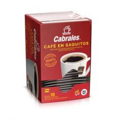 Café En Saquitos Cabrales 18 Un.