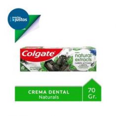 Pasta Dental Colgate Natural Extracts Carbón Activado Y Menta 70 X Grs.