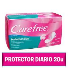 Protectores Diarios Carefree 20Un