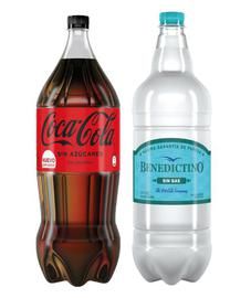 Coca S/Azucar+Agua Sin Gas 2250Cc